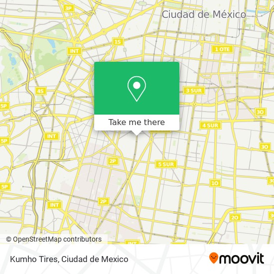 Kumho Tires map