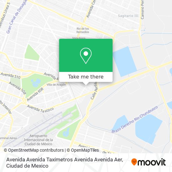 Avenida Avenida Taxímetros Avenida Avenida Aer map
