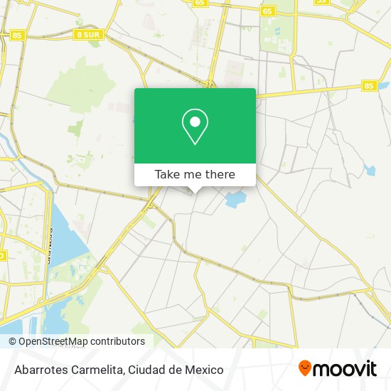 Abarrotes Carmelita map