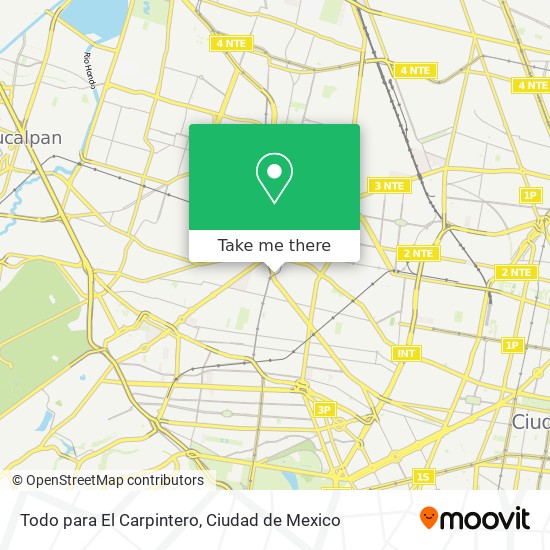 Todo para El Carpintero map