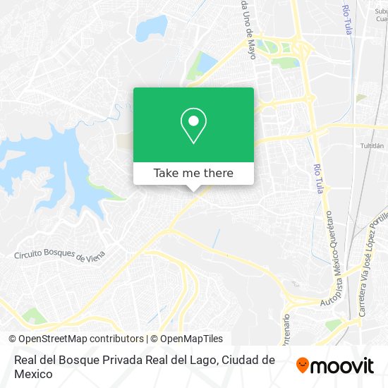 Real del Bosque Privada Real del Lago map