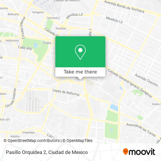 Pasillo Orquídea 2 map