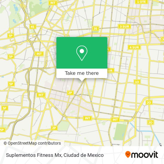 Suplementos Fitness Mx map