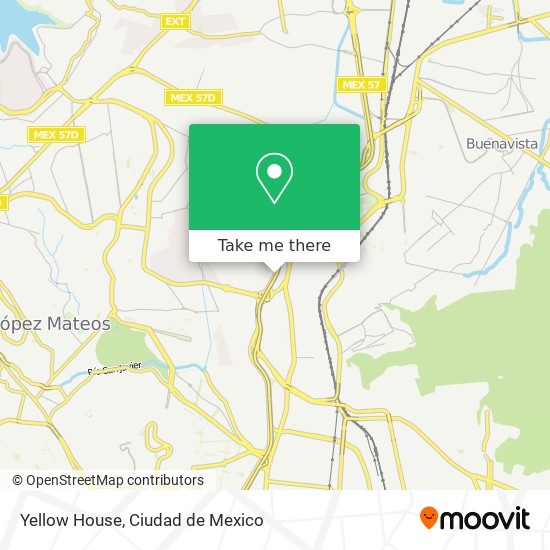 Mapa de Yellow House