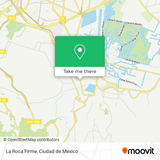 La Roca Firme map