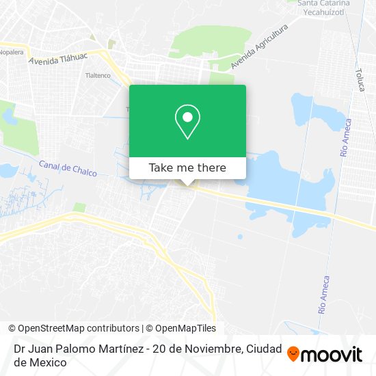Mapa de Dr Juan Palomo Martínez - 20 de Noviembre