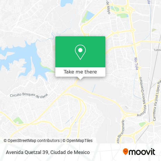 Mapa de Avenida Quetzal 39