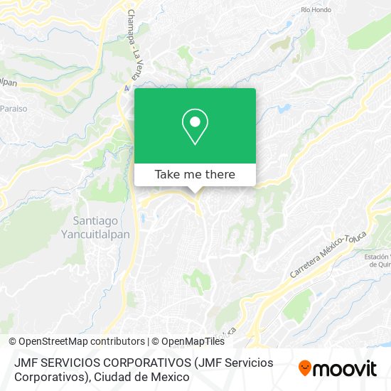 Mapa de JMF SERVICIOS CORPORATIVOS (JMF Servicios Corporativos)