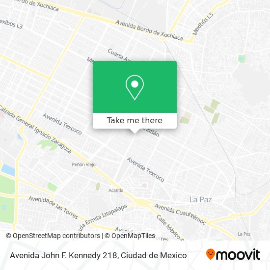 Avenida John F. Kennedy 218 map