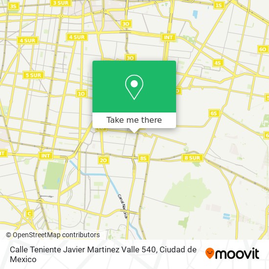Calle Teniente Javier Martinez Valle 540 map