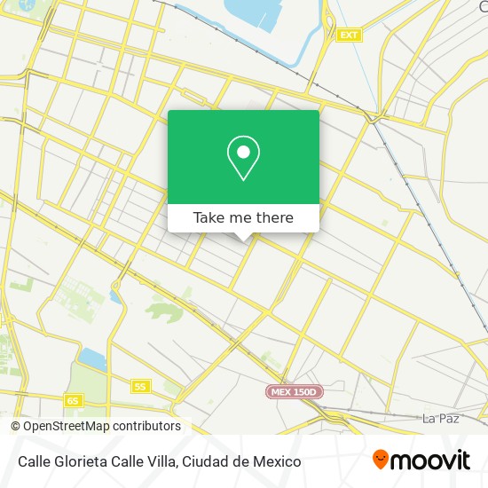 Mapa de Calle Glorieta Calle Villa