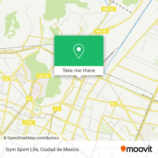 Gym Sport Life map