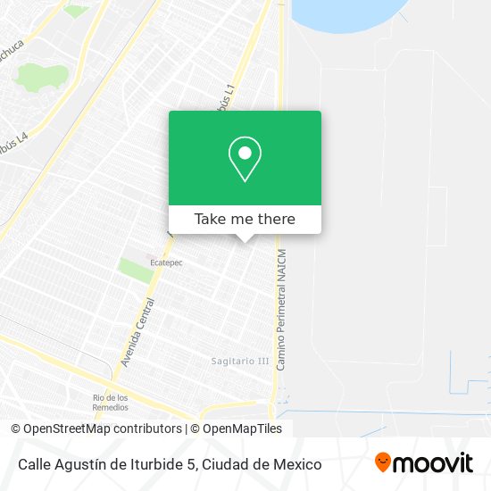 Calle Agustín de Iturbide 5 map