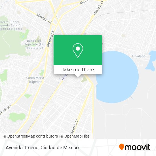 Avenida Trueno map