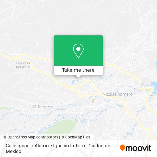Calle Ignacio Alatorre Ignacio la Torre map