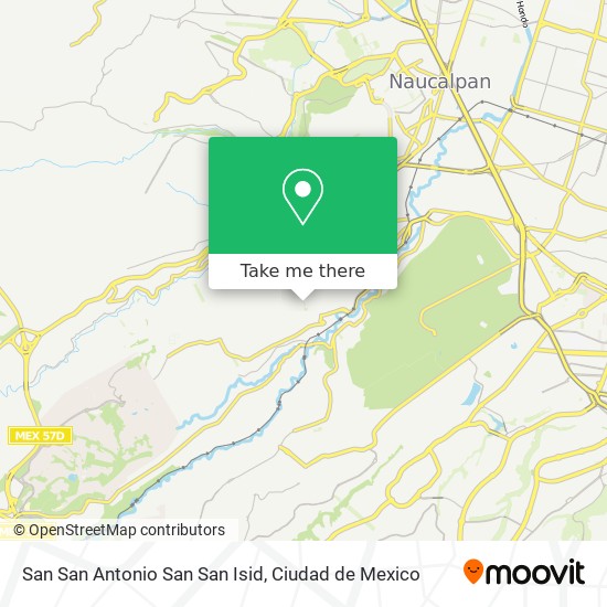 Mapa de San San Antonio San San Isid