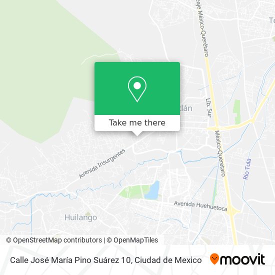 Calle José María Pino Suárez 10 map