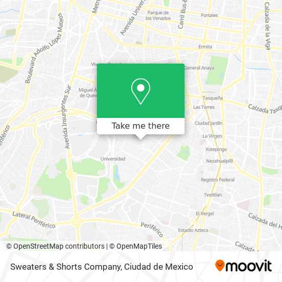 Mapa de Sweaters & Shorts Company