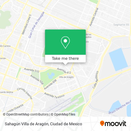 Mapa de Sahagún Villa de Aragón