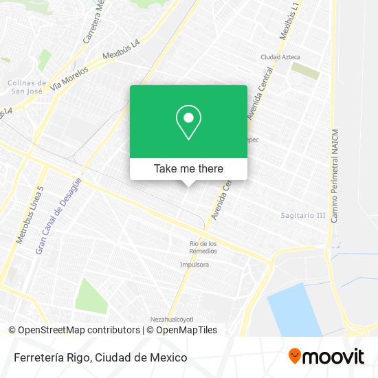 Ferretería Rigo map