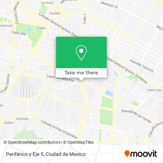 Periférico y Eje 5 map