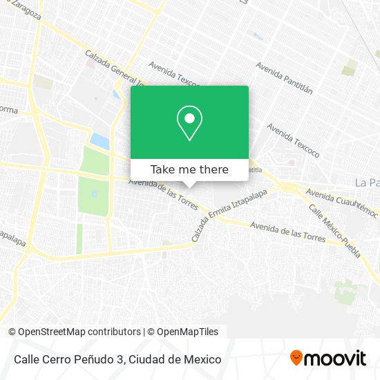 Calle Cerro Peñudo 3 map