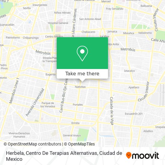 Herbela, Centro De Terapias Alternativas map