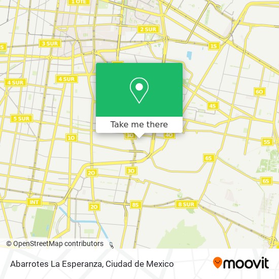 Abarrotes La Esperanza map