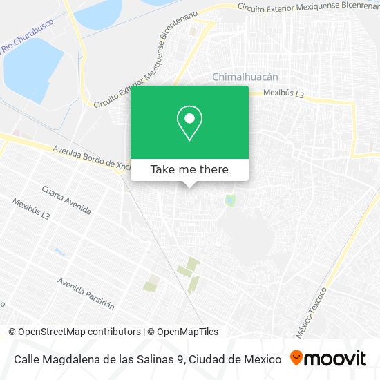 Calle Magdalena de las Salinas 9 map