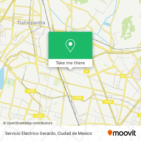 Servicio Electrico Gerardo map
