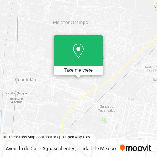 Avenida de Calle Aguascalientes map