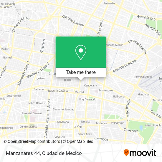 Mapa de Manzanares 44