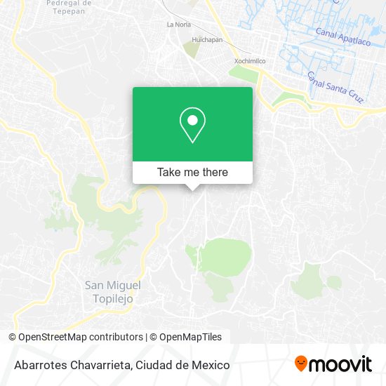 Abarrotes Chavarrieta map