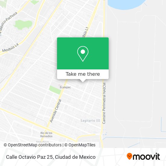 Calle Octavio Paz 25 map