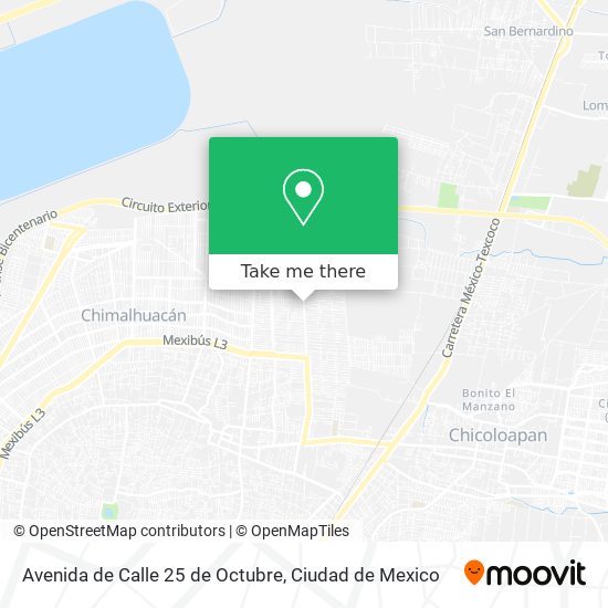 Avenida de Calle 25 de Octubre map