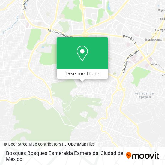 Bosques Bosques Esmeralda Esmeralda map