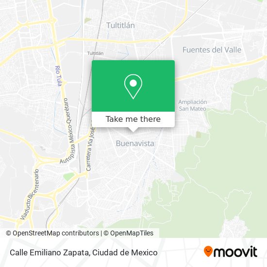 Calle Emiliano Zapata map