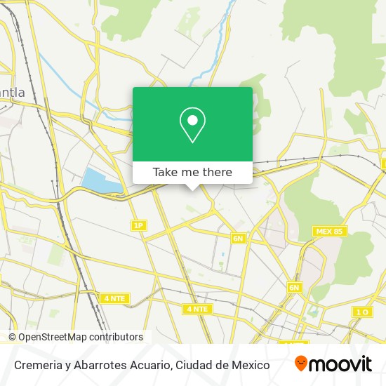 Cremeria y Abarrotes Acuario map