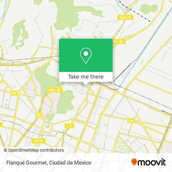 Flanqué Gourmet map