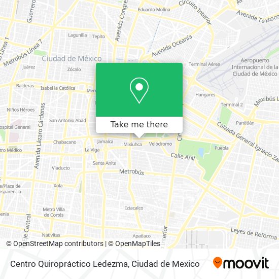 Centro Quiropráctico Ledezma map