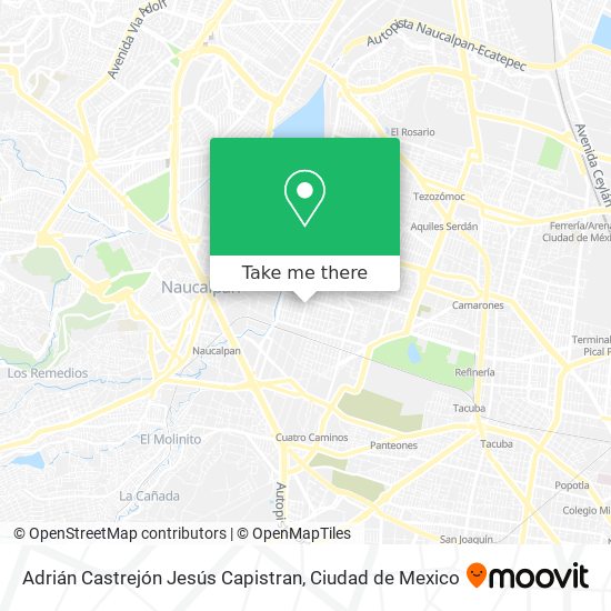 Mapa de Adrián Castrejón Jesús Capistran