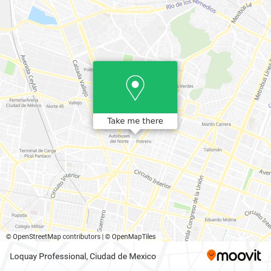 Loquay Professional map