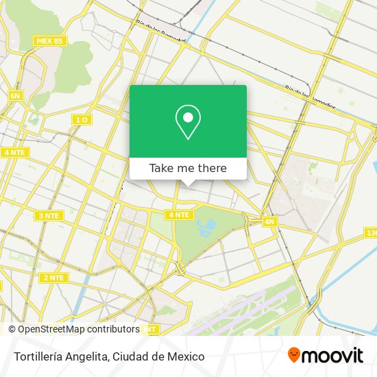 Tortillería Angelita map