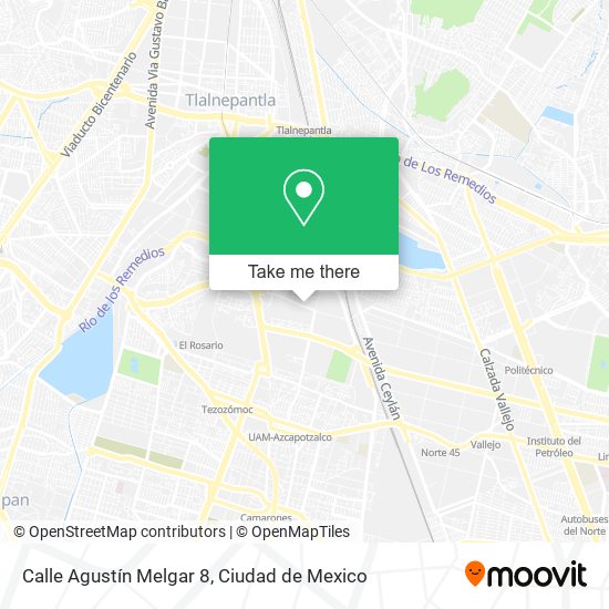 Calle Agustín Melgar 8 map