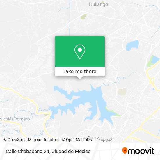 Calle Chabacano 24 map