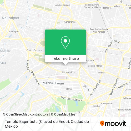 Templo Espiritista (Claved de Enoc) map