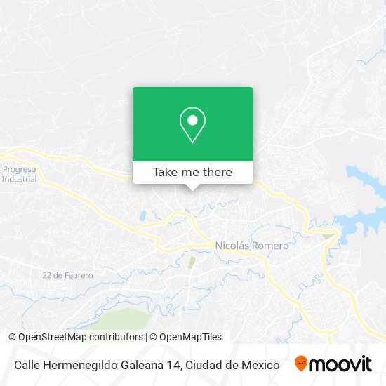 Calle Hermenegildo Galeana 14 map