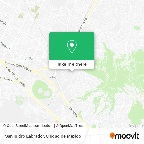 San Isidro Labrador map