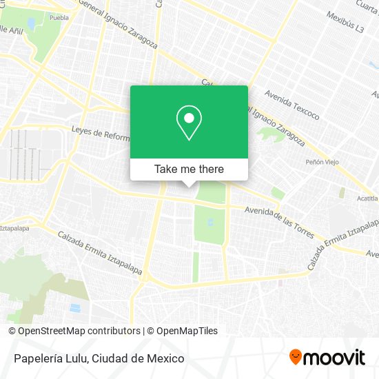 Mapa de Papelería Lulu