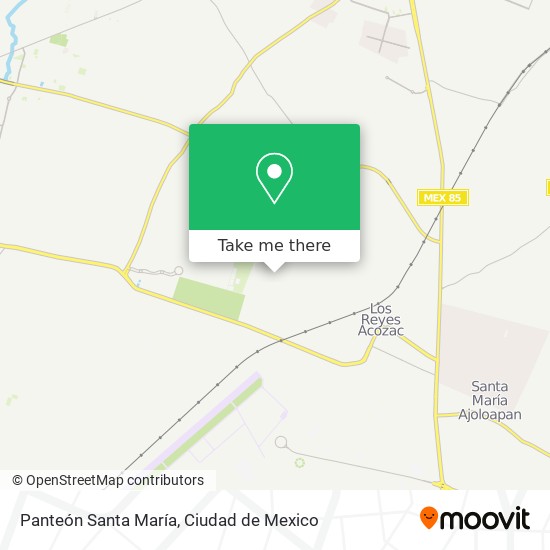 Mapa de Panteón Santa María